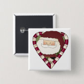 Weihnachtsfest - Geschenke und Tshirts Button (Vorne & Hinten)