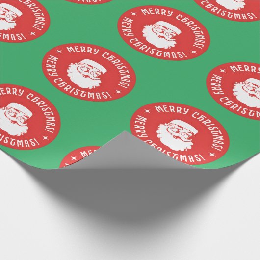 Weihnachtsfest Geschenkpapier (Ecke)