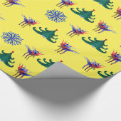 Weihnachtsfest Geschenkpapier (Ecke)