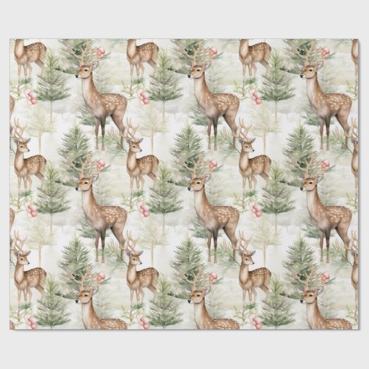 Weihnachtsfest Geschenkpapier (Flach)