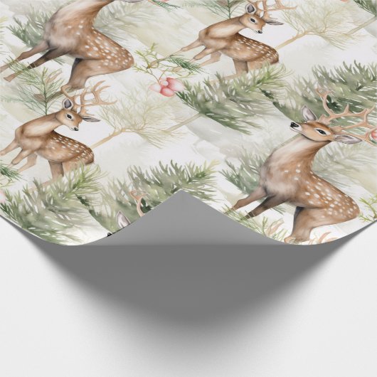 Weihnachtsfest Geschenkpapier (Ecke)