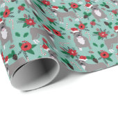 Weihnachtsfest Geschenkpapier (Rolleneckpunkt)