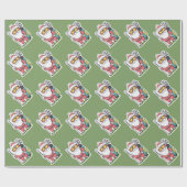 Weihnachtsfest Geschenkpapier (Flach)