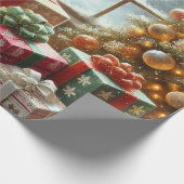 Weihnachtsfest Geschenkpapier (Ecke)