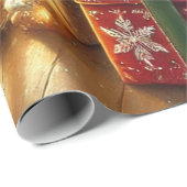 Weihnachtsfest Geschenkpapier (Rolleneckpunkt)