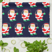 Weihnachtsfest Geschirrtuch (Gefaltet)