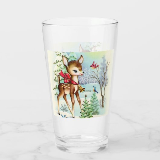 Weihnachtsfest Glas (Rückseite)