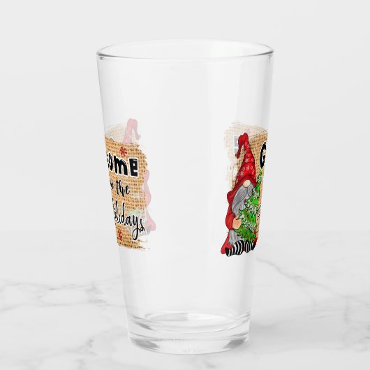Weihnachtsfest Glas (Links)