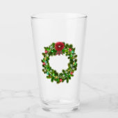 Weihnachtsfest Glas (Vorderseite)