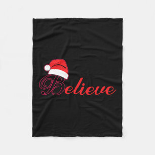 Weihnachtsfest - Glaube an den Weihnachtsmann 1 Fleecedecke