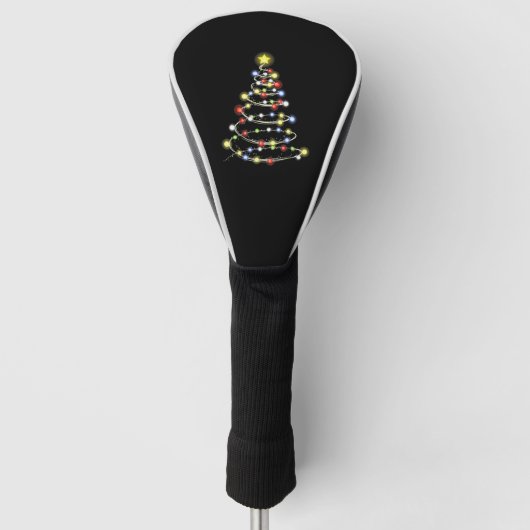 Weihnachtsfest Golf Headcover (Vorderseite)