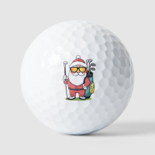 Weihnachtsfest Golfball (Vorderseite)