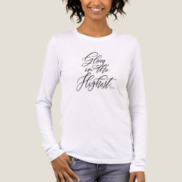 Weihnachtsfest 'Herrlichkeit in der Höhe' Tri-Blend Shirt