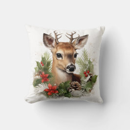 Weihnachtsfest Hirsche Wohngestaltung Kissen