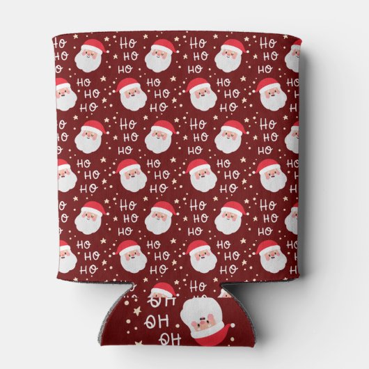 Weihnachtsfest Ho Pattern Dosenkühler (Rückseite)