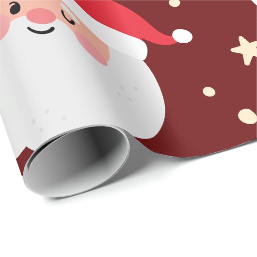 Weihnachtsfest Ho Pattern Geschenkpapier (Rolleneckpunkt)