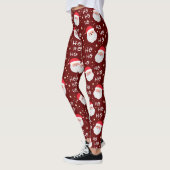 Weihnachtsfest Ho Pattern Leggings (Links)