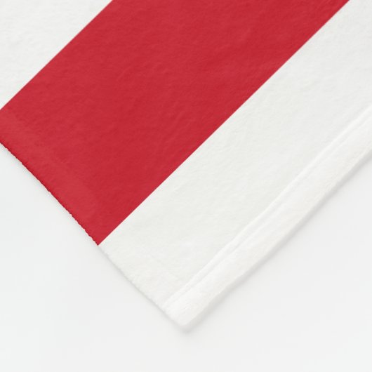 Weihnachtsfest Holly Berries Wreath Stripes Fleecedecke (Ecke)