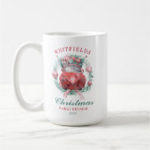 Weihnachtsfest im Botanischen Kreide - Matching Ho Kaffeetasse (Links)