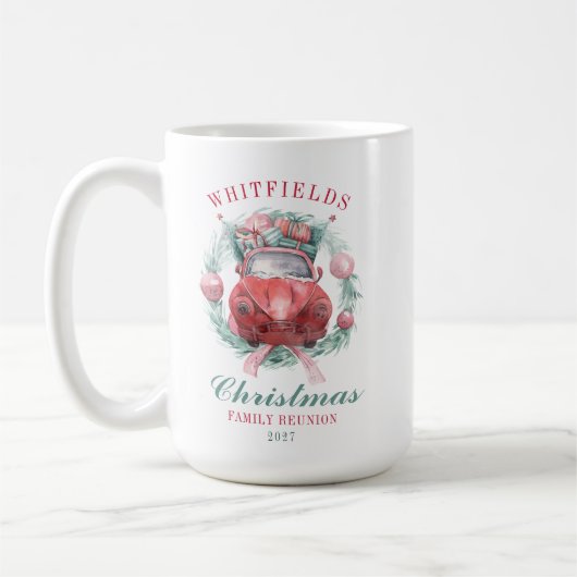 Weihnachtsfest im Botanischen Kreide - Matching Ho Kaffeetasse (Links)