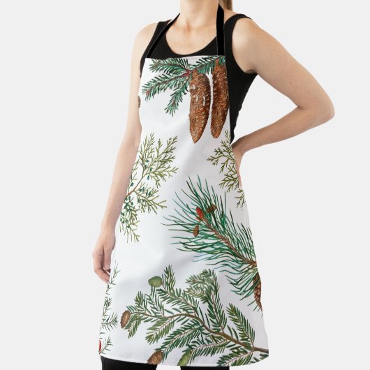 Weihnachtsfest im Coniferwald Schürze (InSitu)