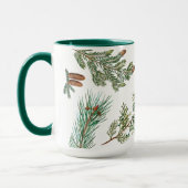 Weihnachtsfest im Coniferwald Tasse (Links)