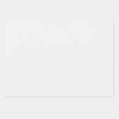 Weihnachtsfest im Jahr 2010 Geschenkpapier Set (Vorderseite)