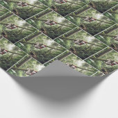 Weihnachtsfest im Regenwald Geschenkpapier (Ecke)