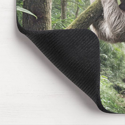 Weihnachtsfest im Regenwald Mousepad (Ecke)