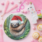 Weihnachtsfest im Regenwald Pappteller (Party)