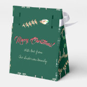 Weihnachtsfest im Reindeer Geschenkschachtel (Rückseite)