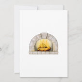 Weihnachtsfest im skandinavischen Watercolor-Party Einladung (Rückseite)