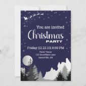 Weihnachtsfest im Unternehmen Einladung Modernes B (Vorderseite)