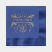 Weihnachtsfest im Unternehmen Personalisiert Servietten Mit Folie (Vorderseite)