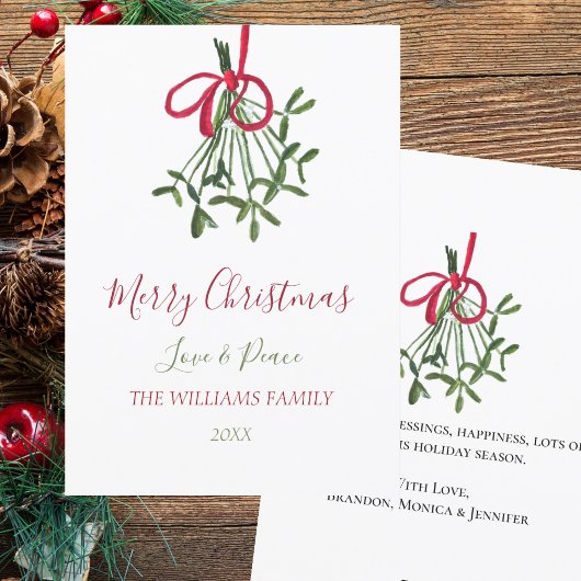 Weihnachtsfest im Wasser Feiertagskarte