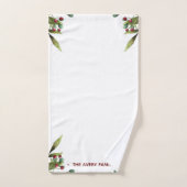 Weihnachtsfest im Wasser Foto Badhandtuch Set (Handtuch)