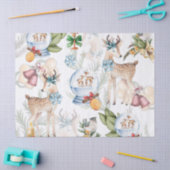 Weihnachtsfest im Wasser und Wintervogel Seidenpapier (Basteln)