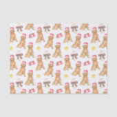 Weihnachtsfest im Wasserfarben Seidenpapier (Vorderseite)