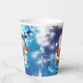 Weihnachtsfest im Weihnachtsmann-Party Pappbecher (Rechts)