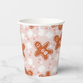 Weihnachtsfest im Winter Pappbecher