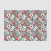 Weihnachtsfest in Foliage Seidenpapier (Vorderseite)