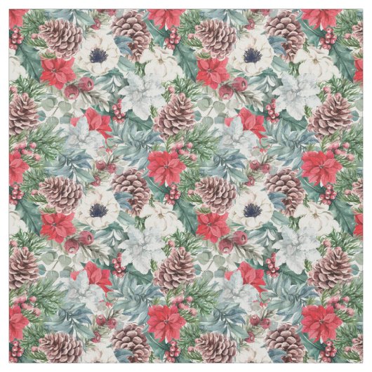 Weihnachtsfest in Foliage Stoff (Muster)