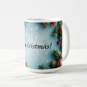Weihnachtsfest Kaffeetasse (VorderseiteRechts)