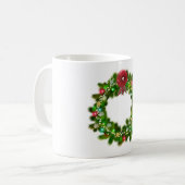 Weihnachtsfest Kaffeetasse (Vorderseite Links)