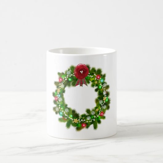 Weihnachtsfest Kaffeetasse (Mittel)