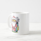 Weihnachtsfest Kaffeetasse (Vorderseite Links)