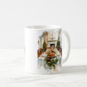 Weihnachtsfest Kaffeetasse (VorderseiteRechts)