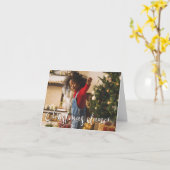 Weihnachtsfest Karte (Gelbe Blume)