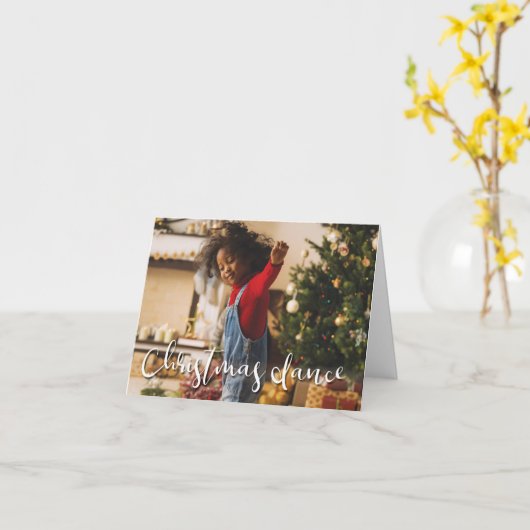 Weihnachtsfest Karte (Gelbe Blume)