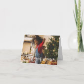 Weihnachtsfest Karte (Vorderseite)